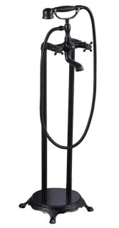 Напольный смеситель для ванны Boch Mann Vico B BM9654 чёрный